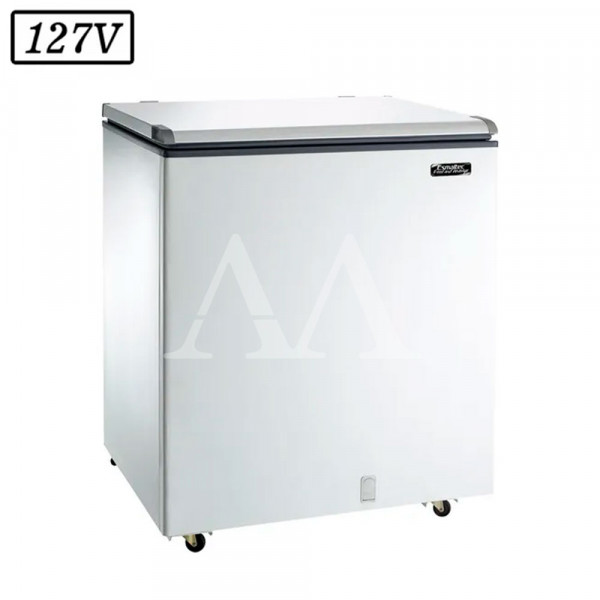 FREEZER CONSERVADOR ESMALTEC ECH250 HORIZONTAL 230L 127V BRANCO