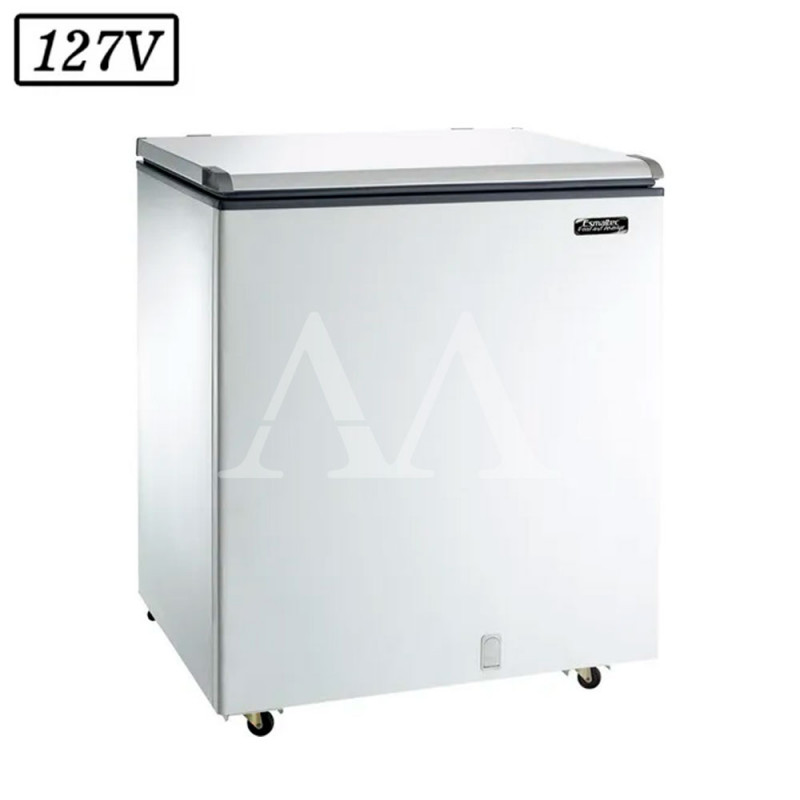FREEZER CONSERVADOR ESMALTEC ECH250 HORIZONTAL 230L 127V BRANCO