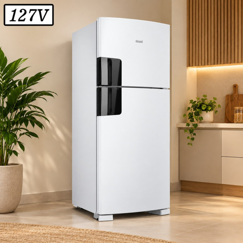 REFRIGERADOR CONSUL CRM50L FROST FREE DUPLEX 410L 127V BRANCO REFRIGERADOR CONSUL CRM50L FROST FREE DUPLEX 410L 127V BRANCO