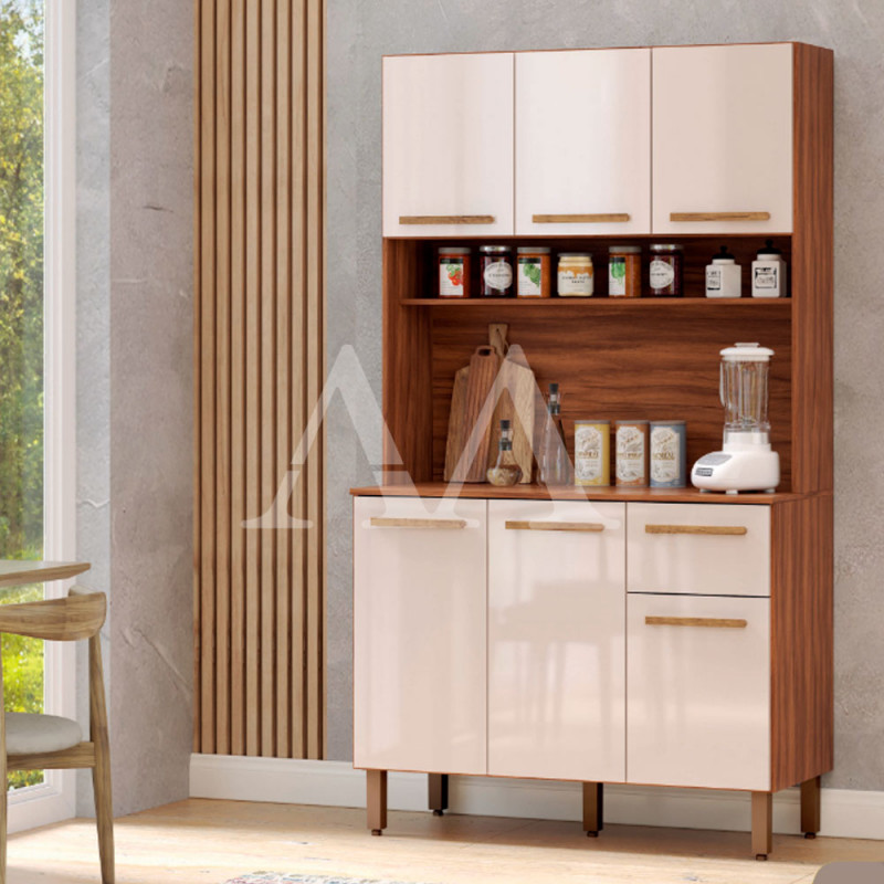 KIT 6P 1G DACHERI CHILE 110 FREIJO / BAUNILHA KIT 6P 1G DACHERI CHILE 110 FREIJO / BAUNILHA