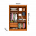ROUPEIRO 4P. ABRIR 2G TCIL DINAMARCA C/ PES CINAMOMO / OFF WHITE