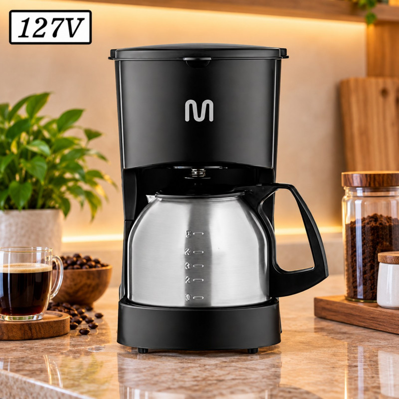CAFETEIRA MULTILASER GO039 600W 127V INOX