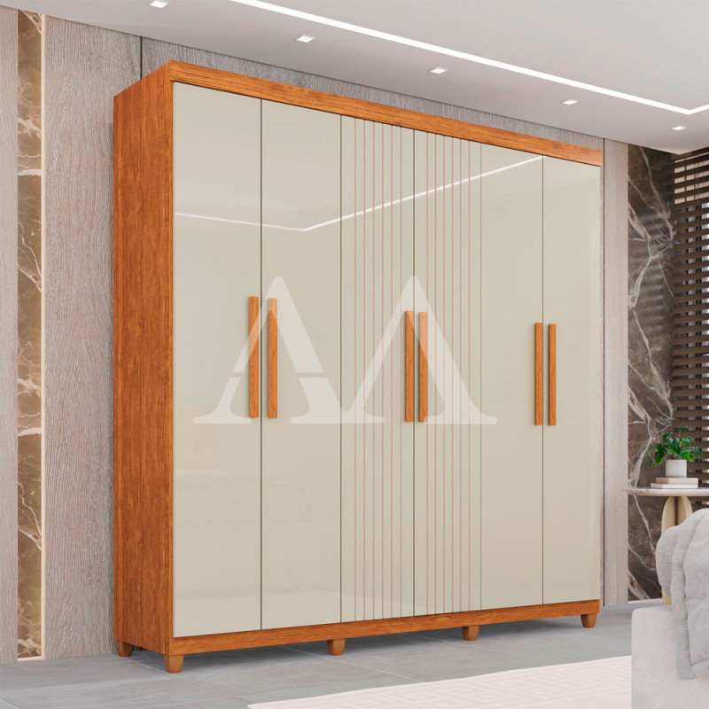 ROUPEIRO 6P. ABRIR 2G IMOP PORTUGAL CINAMOMO/OFF WHITE ROUPEIRO 6P. ABRIR 2G IMOP PORTUGAL CINAMOMO/OFF WHITE