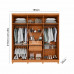 ROUPEIRO 6P. ABRIR 2G IMOP PORTUGAL CINAMOMO/OFF WHITE