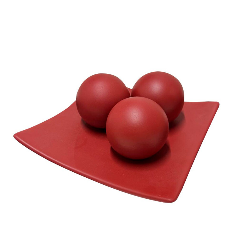 FRUT QUADRADA PQ CERAMICA CARMIM