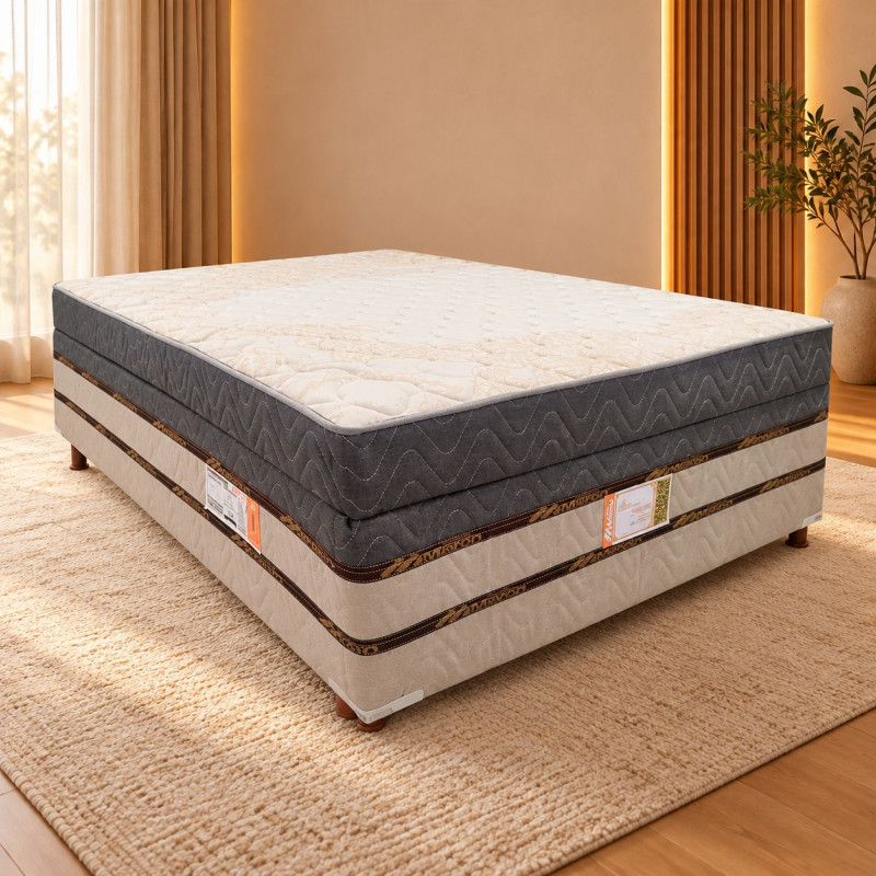 CAMA BOX D28 BAU 138X188X53 MERON TURIM CAPUC CAMA BOX D28 BAU 138X188X53 MERON TURIM CAPUC