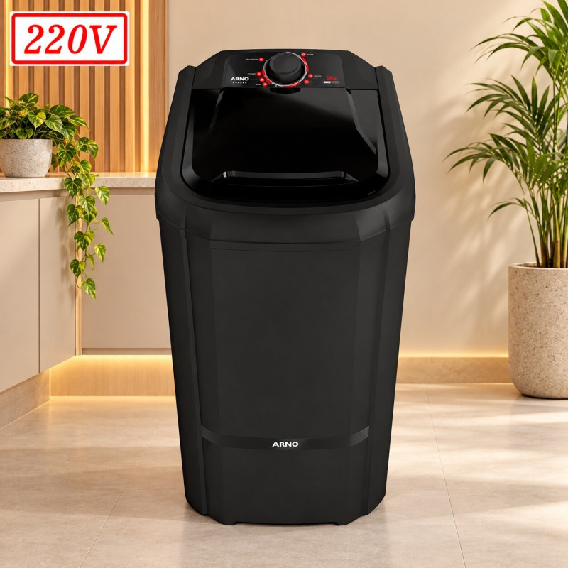 LAV ARNO SEMIAUTO LAS 13K 220V PRETO LAV ARNO SEMIAUTO LAS 13K 220V PRETO
