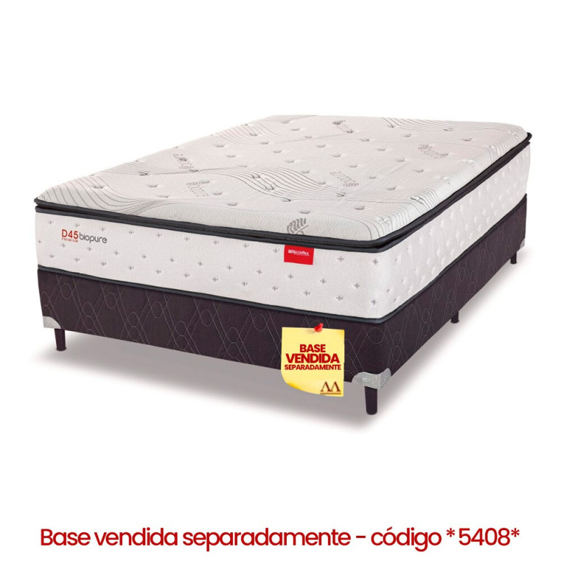 COLCHAO D45 138X188X30 RECONFLEX PREMIUM BIOPURE C/PILLOW