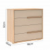 COMODA 4G ROBEL CONCEPT PUX PERFIL HANOVER/FENDI LISO