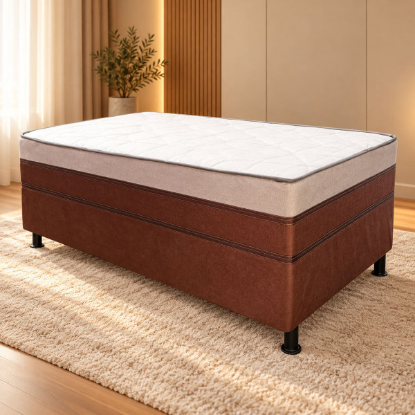 CAMA BOX D28 88X188X52 MERON SAFIRA PLUS CAMA BOX D28 88X188X52 MERON SAFIRA PLUS