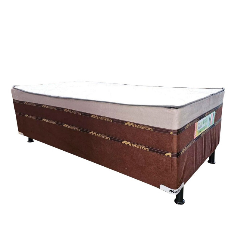 CAMA BOX D28 110X198X52 MERON SAFIRA PLUS