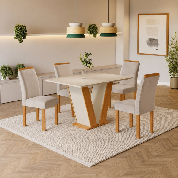 CJ MESA 4C CEL MOVEIS QATAR RETANGULAR 120X80 TAMPO LONDRES PLUS S/VDO CAD.LONDRES TEC 169 CINAMOMO/OFF CJ MESA 4C CEL MOVEIS QATAR RETANGULAR 120X80 TAMPO LONDRES PLUS S/VDO CAD.LONDRES TEC 169 CINAMOMO/OFF