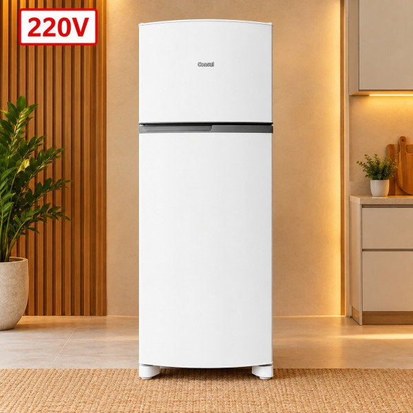 REFRIGERADOR CONSUL CRM40 FROST FREE DUPLEX 333L 220V BRANCO REFRIGERADOR CONSUL CRM40 FROST FREE DUPLEX 333L 220V BRANCO