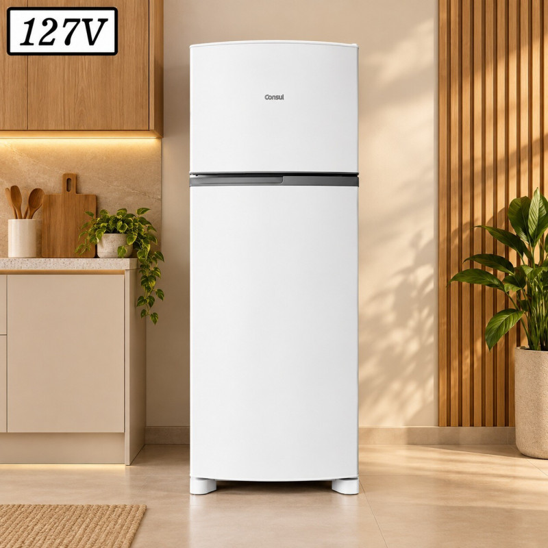 REFRIGERADOR CONSUL CRM40 FROST FREE DUPLEX 333L 127V BRANCO REFRIGERADOR CONSUL CRM40 FROST FREE DUPLEX 333L 127V BRANCO