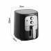 FRITADEIRA 5,5L GAABOR AIR FRYER VINTAGE AF-65M01A 1400W 220V PRETO/PRATA FRITADEIRA 5,5L GAABOR AIR FRYER VINTAGE AF-65M01A 1400W 220V PRETO/PRATA