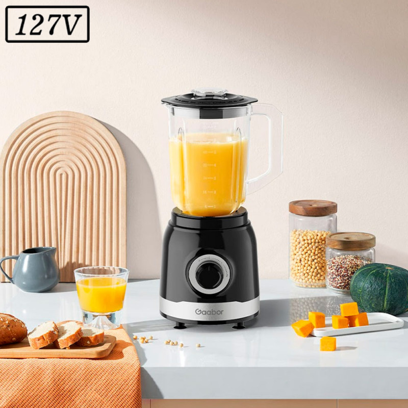 LIQUIDIFICADOR GAABOR CREAMY JM-16M02AS 127V PRETO/INOX LIQUIDIFICADOR GAABOR CREAMY JM-16M02AS 127V PRETO/INOX