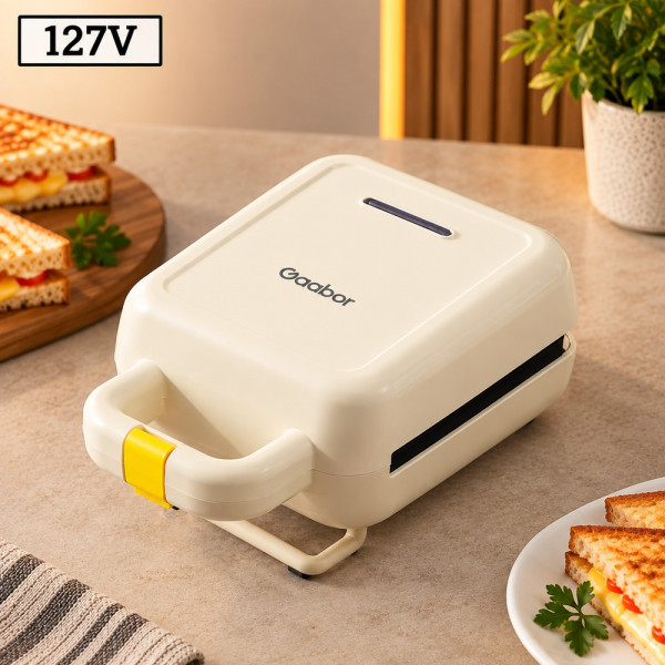 SANDUICHEIRA GAABOR POCKET SM60M-WH01A-1 600W 127V OFF WHITE SANDUICHEIRA GAABOR POCKET SM60M-WH01A-1 600W 127V OFF WHITE