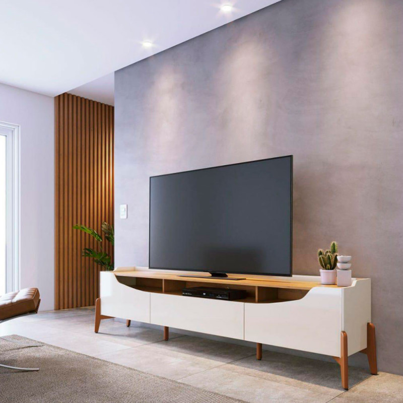 RACK IMCAL STUDIO 2.2 OFF WHITE/NATURE RACK IMCAL STUDIO 2.2 OFF WHITE/NATURE