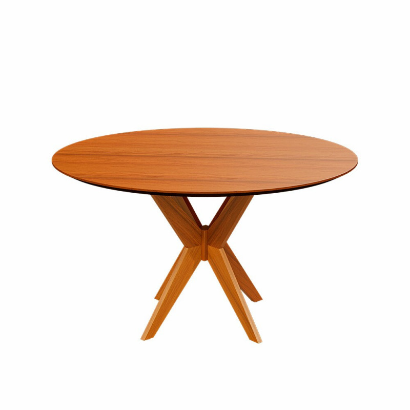 MESA AGN VITORIA REDONDA 90CM TAMPO LAMINADO MADEIRA MESA AGN VITORIA REDONDA 90CM TAMPO LAMINADO MADEIRA