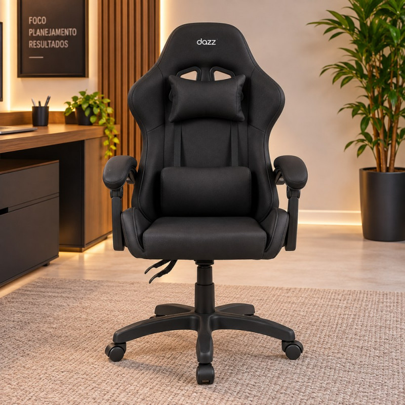 CADEIRA GAMER DAZZ AXION PRETO CADEIRA GAMER DAZZ AXION PRETO