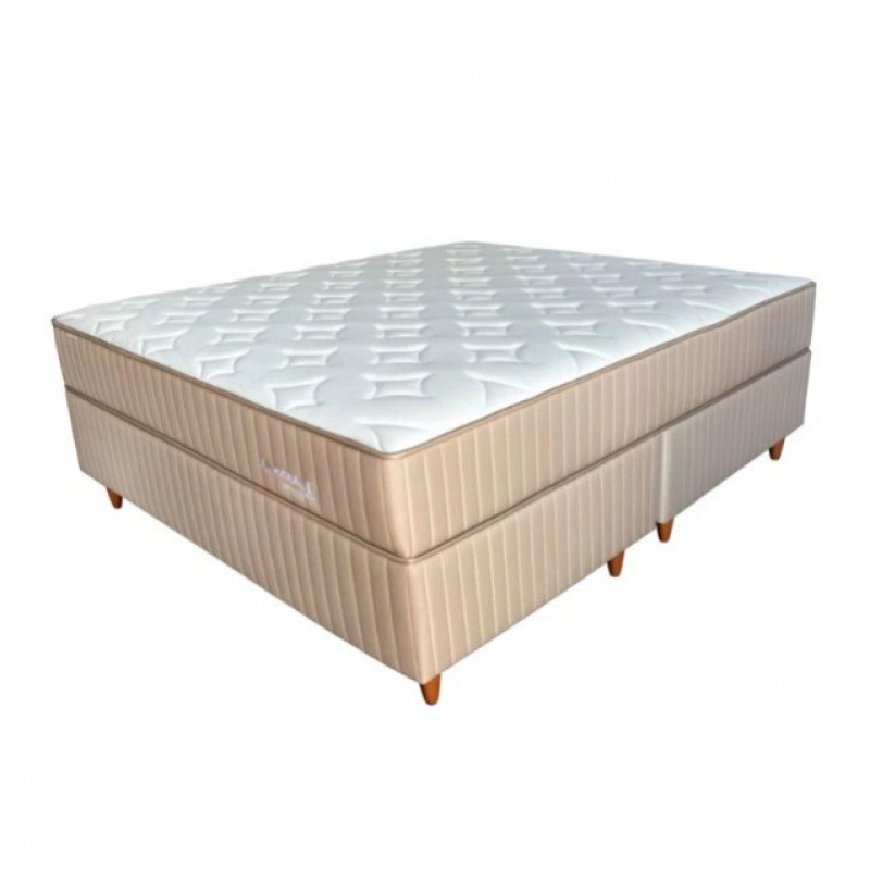CJ BASE BOX/COLCHAO 198X203X72 PLUMATEX LUNNA PLUS MOLAS ENSACADAS CJ BASE BOX/COLCHAO 198X203X72 PLUMATEX LUNNA PLUS MOLAS ENSACADAS