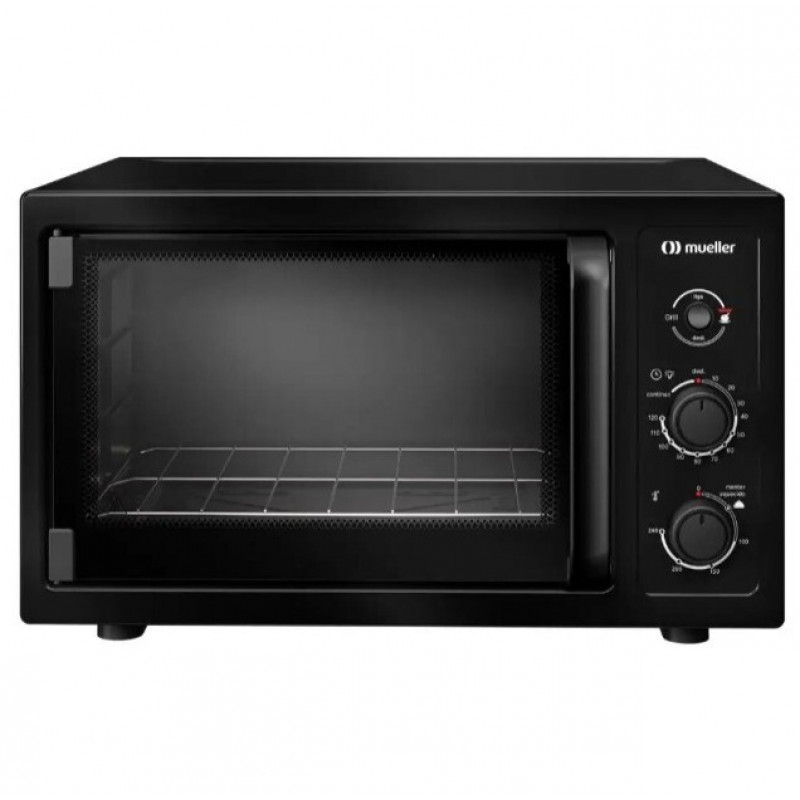 FORNO ELETRICO MUELLER MFB50B 50L 220V PRETO FOSCO