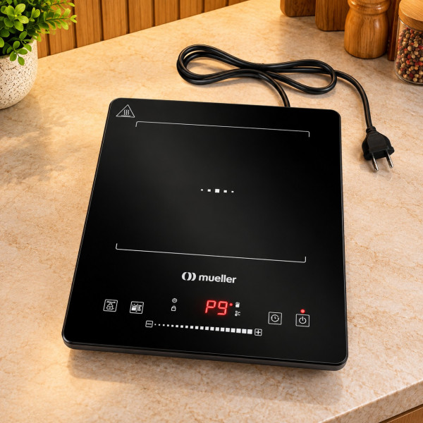 COOKTOP 1B MUELLER INDUCAO MCN1BK BIVOLT PRETO COOKTOP 1B MUELLER INDUCAO MCN1BK BIVOLT PRETO