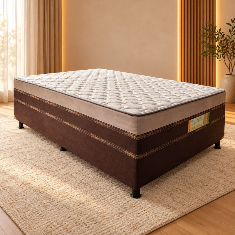 CAMA BOX D28 138X188X52 MERON SAFIRA PLUS CAMA BOX D28 138X188X52 MERON SAFIRA PLUS