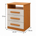 MESA DE CABECEIRA 3G BIANCHI MALIBU C/ PES NATURE/OFF WHITE MESA DE CABECEIRA 3G BIANCHI MALIBU C/ PES NATURE/OFF WHITE