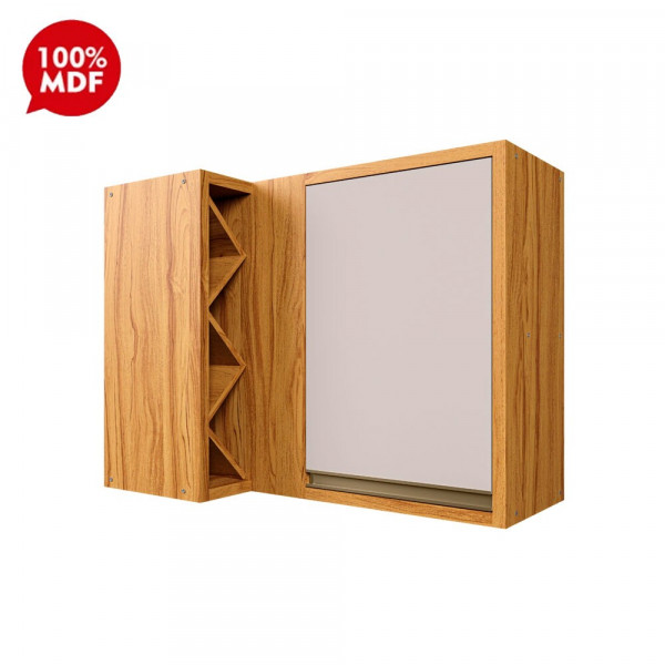 ARMARIO RONIPA CANTO 1P ABRIR TEMPRANILLO AMENDOA/OFF WHITE