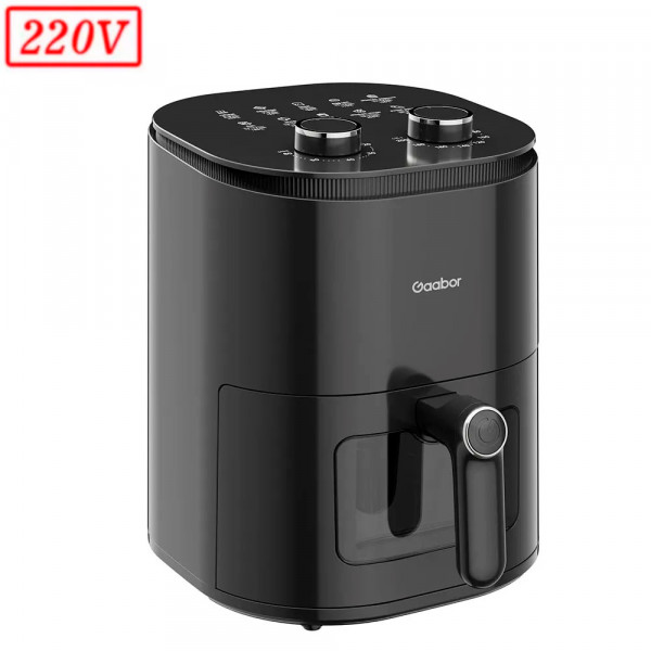 FRITADEIRA 4,2L GAABOR AIR FRYER DUO ANALOGICA AF-45M02A 220V PRETO