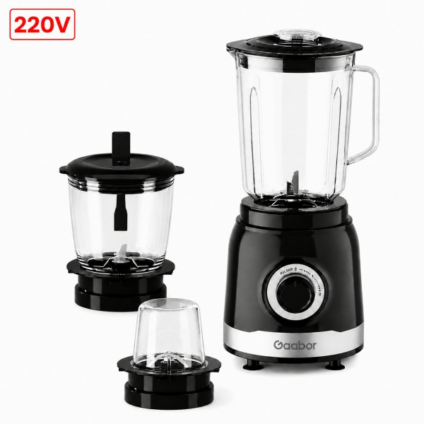 LIQUIDIFICADOR GAABOR CREAMY JM-16M02A 220V PRETO/INOX LIQUIDIFICADOR GAABOR CREAMY JM-16M02A 220V PRETO/INOX