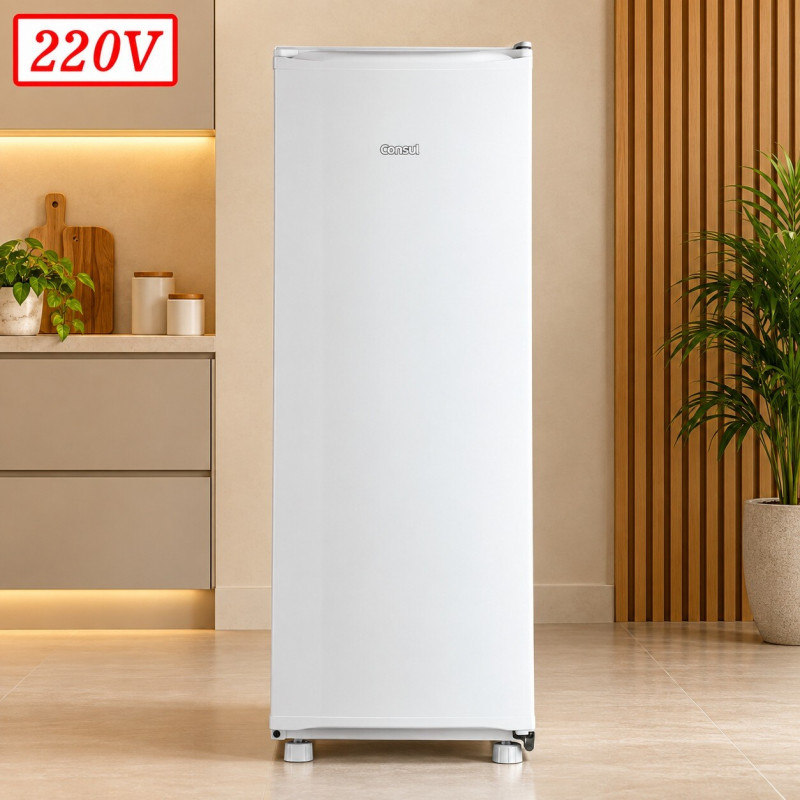 FREEZER CONSUL CVU18MBBNA VERTICAL 159L 220V BRANCO FREEZER CONSUL CVU18MBBNA VERTICAL 159L 220V BRANCO