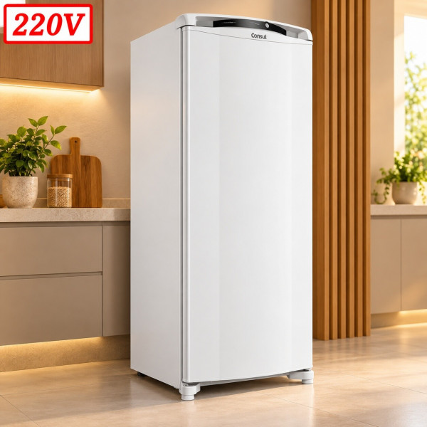REFRIGERADOR CONSUL FROST FREE 297L 220V BRANCO CRB36MBBNA REFRIGERADOR CONSUL FROST FREE 297L 220V BRANCO CRB36MBBNA