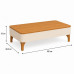 MESA CENTRO HB LIZ OFF WHITE/CINAMOMO MESA CENTRO HB LIZ OFF WHITE/CINAMOMO