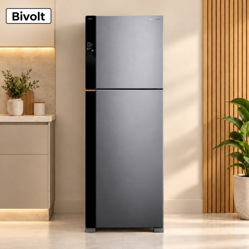 REFRIGERADOR BRASTEMP DOMEST BRM62 FROST FREE DUPLEX 512L BIVOLT INOX REFRIGERADOR BRASTEMP DOMEST BRM62 FROST FREE DUPLEX 512L BIVOLT INOX
