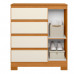 COMODA 4G ALBATROZ OLIMPIA C/SAP CINAMOMO/OFF WHITE