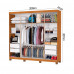 ROUPEIRO 8P. ABRIR 4G CARIOCA RUBI C/ESP E C/PE CINAMOMO/BRANCO ROUPEIRO 8P. ABRIR 4G CARIOCA RUBI C/ESP E C/PE CINAMOMO/BRANCO