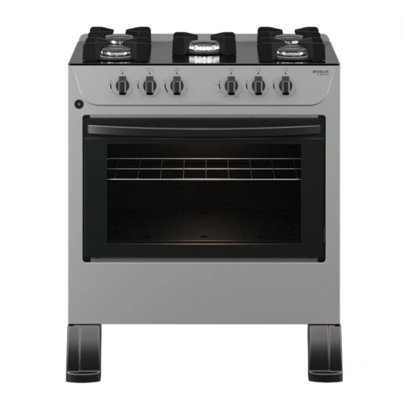 FOGAO 5B BRASLAR CARINA FRONT MESA VIDRO TITANIUM FOGAO 5B BRASLAR CARINA FRONT MESA VIDRO TITANIUM