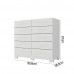 COMODA 10G RODIAL TORRES C/PES BRANCO 11CO1024A.2026 COMODA 10G RODIAL TORRES C/PES BRANCO 11CO1024A.2026