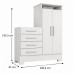 COMODA 4G 2P. ABRIR RODIAL PAMPA C/PES BRANCO 11CO2425A.2026 COMODA 4G 2P. ABRIR RODIAL PAMPA C/PES BRANCO 11CO2425A.2026