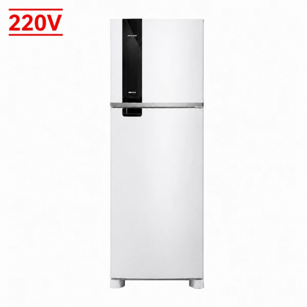 REFRIGERADOR BRASTEMP DOMEST BRM46 FROST FREE DUPLEX 385L 220V BRANCO REFRIGERADOR BRASTEMP DOMEST BRM46 FROST FREE DUPLEX 385L 220V BRANCO