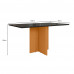 CJ MESA 6C POLIMAN HELO RETANGULAR 160X80 C/VIDRO PRETO CAD LUARA FREIJO/GRISS CJ MESA 6C POLIMAN HELO RETANGULAR 160X80 C/VIDRO PRETO CAD LUARA FREIJO/GRISS