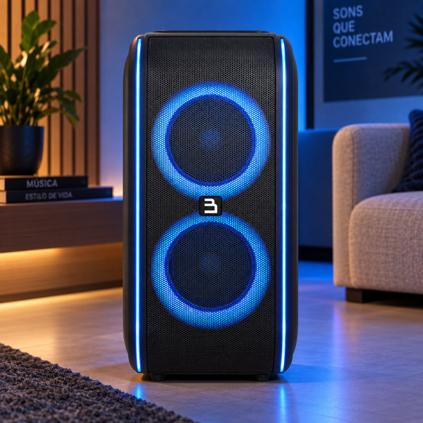 CAIXA DE SOM BOMBER BLUETOOTH PARTY 700 WATTS