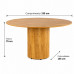 MESA IMCAL LIVING 1.35 LISA TAMPO LAMINADO REDONDO CINAMOMO 05537
